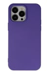 Mey İthalat®  iPhone 14 Pro Max Kılıf Nano içi Kadife Silikon - Mor