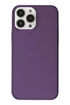 Mey İthalat®  iPhone 14 Pro Max Kılıf Pc Sert Şeffaf Kapak - Mor