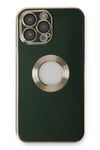 Mey İthalat®  iPhone 14 Pro Max Kılıf Store Silikon - Yeşil