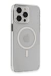 Mey İthalat®  iPhone 14 Pro Max Kılıf Tron Şeffaf Magsafe Kapak - Şeffaf