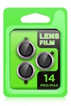 Mey İthalat®  iPhone 14 Pro Max Raze Metal Kamera Lens - Gümüş