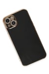 Mey İthalat®  iPhone 15 Kılıf Volet Silikon - Siyah