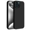 Mey İthalat®  iPhone 15 Plus Kılıf First Silikon - Siyah
