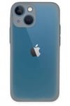 Mey İthalat®  iPhone 15 Plus Kılıf Montreal Silikon Kapak - Gri