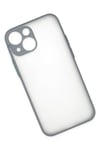Mey İthalat®  iPhone 15 Plus Kılıf Montreal Silikon Kapak - Gri