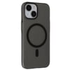 Mey İthalat®  iPhone 15 Plus Tuna PC Slim Magsafe Kapak - Siyah