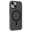 Mey İthalat®  iPhone 15 Plus Tuna PC Slim Magsafe Kapak - Siyah