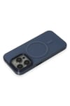 Mey İthalat®  iPhone 15 Pro Kılıf Anka PC Magneticsafe Sert Metal Kapak - Lacivert