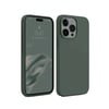 Mey İthalat®  iPhone 15 Pro Kılıf First Silikon - Koyu Yeşil
