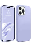 Mey İthalat®  iPhone 15 Pro Kılıf First Silikon - Lila