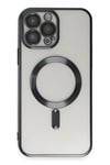Mey İthalat®  iPhone 15 Pro Kılıf Kross Magneticsafe Kapak - Siyah