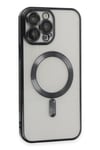 Mey İthalat®  iPhone 15 Pro Kılıf Kross Magneticsafe Kapak - Siyah