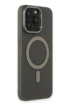 Mey İthalat®  iPhone 15 Pro Kılıf Lodos Magneticsafe Mat Kapak - Titan Gri