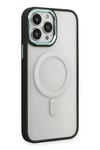 Mey İthalat®  iPhone 15 Pro Kılıf Room Magneticsafe Silikon - Köknar Yeşili