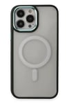 Mey İthalat®  iPhone 15 Pro Kılıf Room Magneticsafe Silikon - Köknar Yeşili