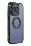 Mey İthalat®  iPhone 15 Pro Kılıf Slot Silikon - Köknar Yeşili