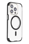 Mey İthalat®  iPhone 15 Pro Max Hilton Magsafe Kapak - Siyah
