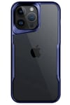 Mey İthalat®  iPhone 15 Pro Max Kılıf Boyi Silikon Kapak - Lacivert