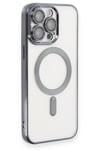 Mey İthalat®  iPhone 15 Pro Max Kılıf Kross Magneticsafe Kapak - Titan Gri
