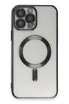 Mey İthalat®  iPhone 15 Pro Max Kılıf Kross Magneticsafe Kapak - Siyah