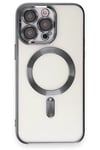 Mey İthalat®  iPhone 15 Pro Max Kılıf Kross Magneticsafe Kapak - Titan Gri