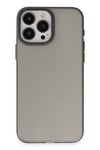 Mey İthalat®  iPhone 15 Pro Max Kılıf Modos Metal Kapak - Siyah