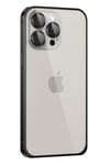 Mey İthalat®  iPhone 15 Pro Metal Bumper Mat Kapak - Siyah
