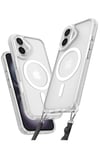 Mey İthalat®  iPhone 16 Kılıf Enka Magsafe Silikon Kılıf - Şeffaf