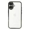 Mey İthalat®  iPhone 16 Plus Kılıf  Lensli Silikon - Yeşil