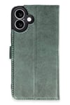 Mey İthalat®  iPhone 16 Plus Kılıf Trend S Plus Kapaklı Kılıf - Yeşil