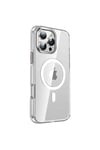 Mey İthalat®  iPhone 16 Pro Crystal Magsafe Kapak - Şeffaf