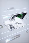 Mey İthalat®  iPhone 16 Pro Gleam PC Sert Magsafe Kılıf - Şeffaf
