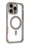 Mey İthalat®  iPhone 16 Pro Hilton Magsafe Kapak - Gold