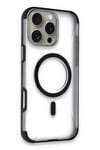 Mey İthalat®  iPhone 16 Pro Hilton Magsafe Kapak - Siyah