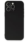 Mey İthalat®  iPhone 16 Pro Kılıf First Silikon - Siyah