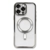 Mey İthalat®  iPhone 16 Pro Kılıf Kross Magneticsafe Kapak - Titan Gri
