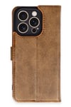 Mey İthalat®  iPhone 16 Pro Kılıf Trend S Plus Kapaklı Kılıf - Taba