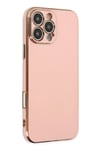 Mey İthalat®  iPhone 16 Pro Kılıf Volet Silikon - Pembe