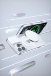 Mey İthalat®  iPhone 16 Pro Max Gleam PC Sert Magsafe Kılıf - Şeffaf
