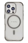 Mey İthalat®  iPhone 16 Pro Max Hilton Magsafe Kapak - Titan Gri