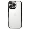 Mey İthalat®  iPhone 16 Pro Max Kılıf  Lensli Silikon - Siyah