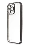 Mey İthalat®  iPhone 16 Pro Max Kılıf  Lensli Silikon - Siyah