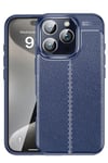 Mey İthalat®  iPhone 16 Pro Max Kılıf Auto Focus Kapak - Lacivert
