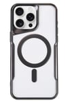 Mey İthalat®  iPhone 16 Pro Max Kılıf Boyi Magsafe Silikon Kapak - Siyah