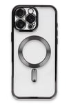 Mey İthalat®  iPhone 16 Pro Max Kılıf Kross Magneticsafe Kapak - Siyah