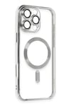 Mey İthalat®  iPhone 16 Pro Max Kılıf Kross Magneticsafe Kapak - Gümüş