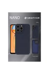 Mey İthalat®  iPhone 16 Pro Max Kılıf Nano içi Kadife Silikon - Mavi