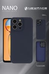 Mey İthalat®  iPhone 16 Pro Max Kılıf Nano içi Kadife Silikon - Lacivert