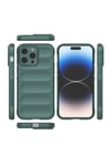 Mey İthalat®  iPhone 16 Pro Max Kılıf Optimum Silikon - Koyu Yeşil