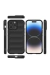 Mey İthalat®  iPhone 16 Pro Max Kılıf Optimum Silikon - Siyah